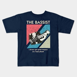Bass guitarist Kids T-Shirt